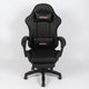 Silla Gamer Ares LED Negra Imperiux | RGB + Masajeador