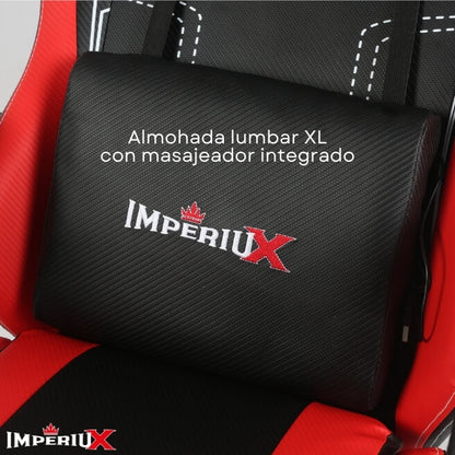 Silla Gamer Escritorio Modelo Vulcan Roja