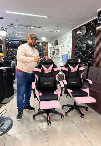 Cliente con su producto