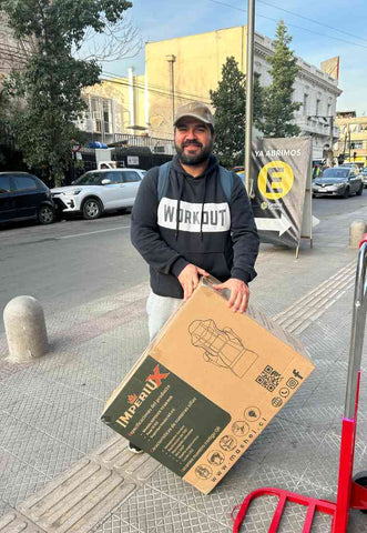Cliente con su producto