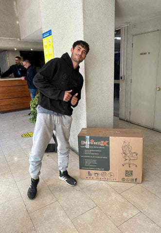 Cliente con su producto