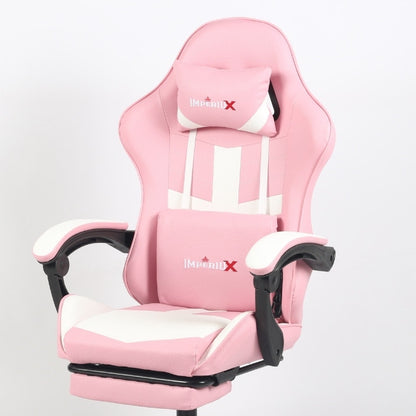 Silla Gamer Escritorio Modelo Ares Plus Rosada