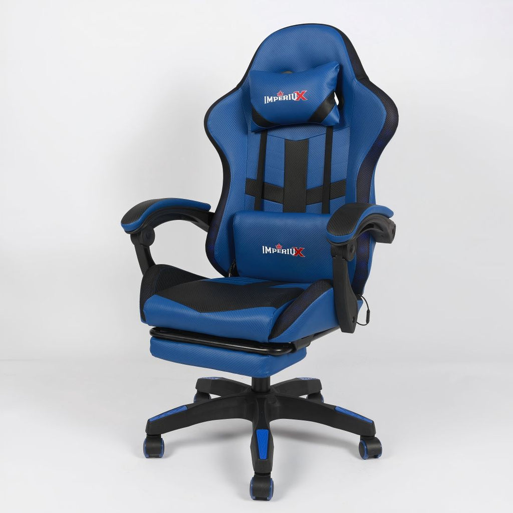 Silla Gamer Ares LED Verde Imperiux | RGB + Masajeador