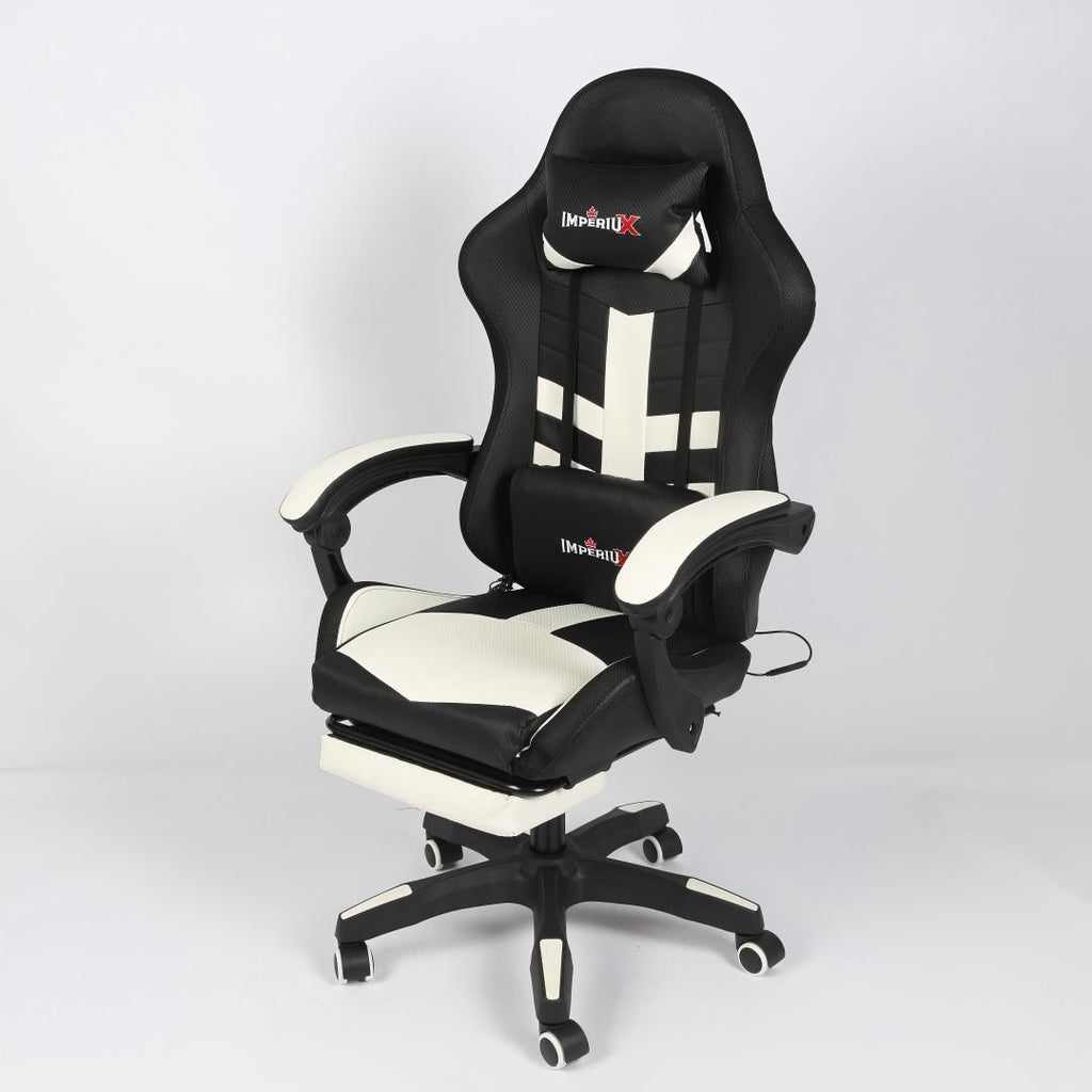 Silla Gamer Ares LED Verde Imperiux | RGB + Masajeador