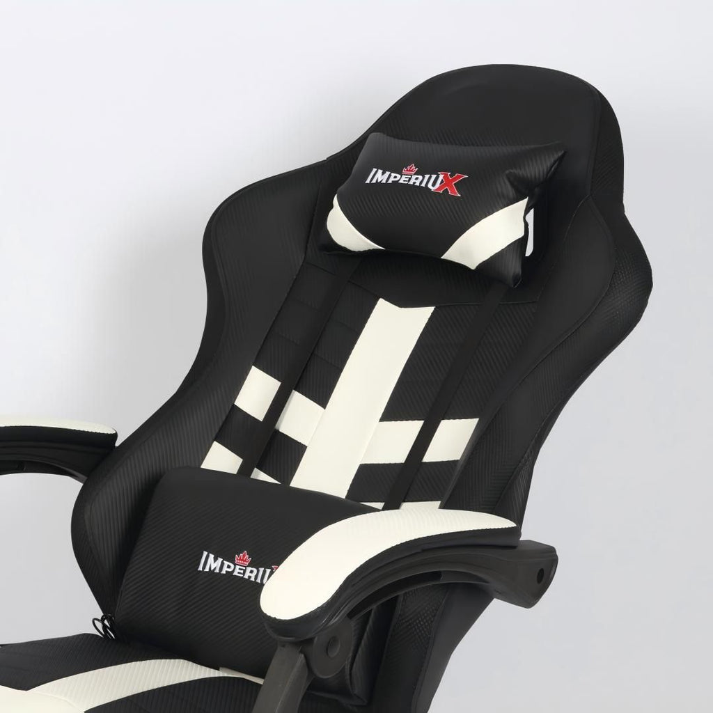 Silla Gamer Ares LED Verde Imperiux | RGB + Masajeador