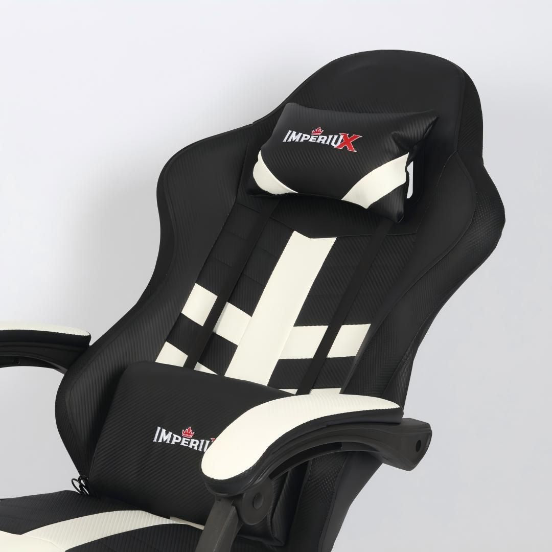 Silla Gamer Ares LED Verde Imperiux | RGB + Masajeador