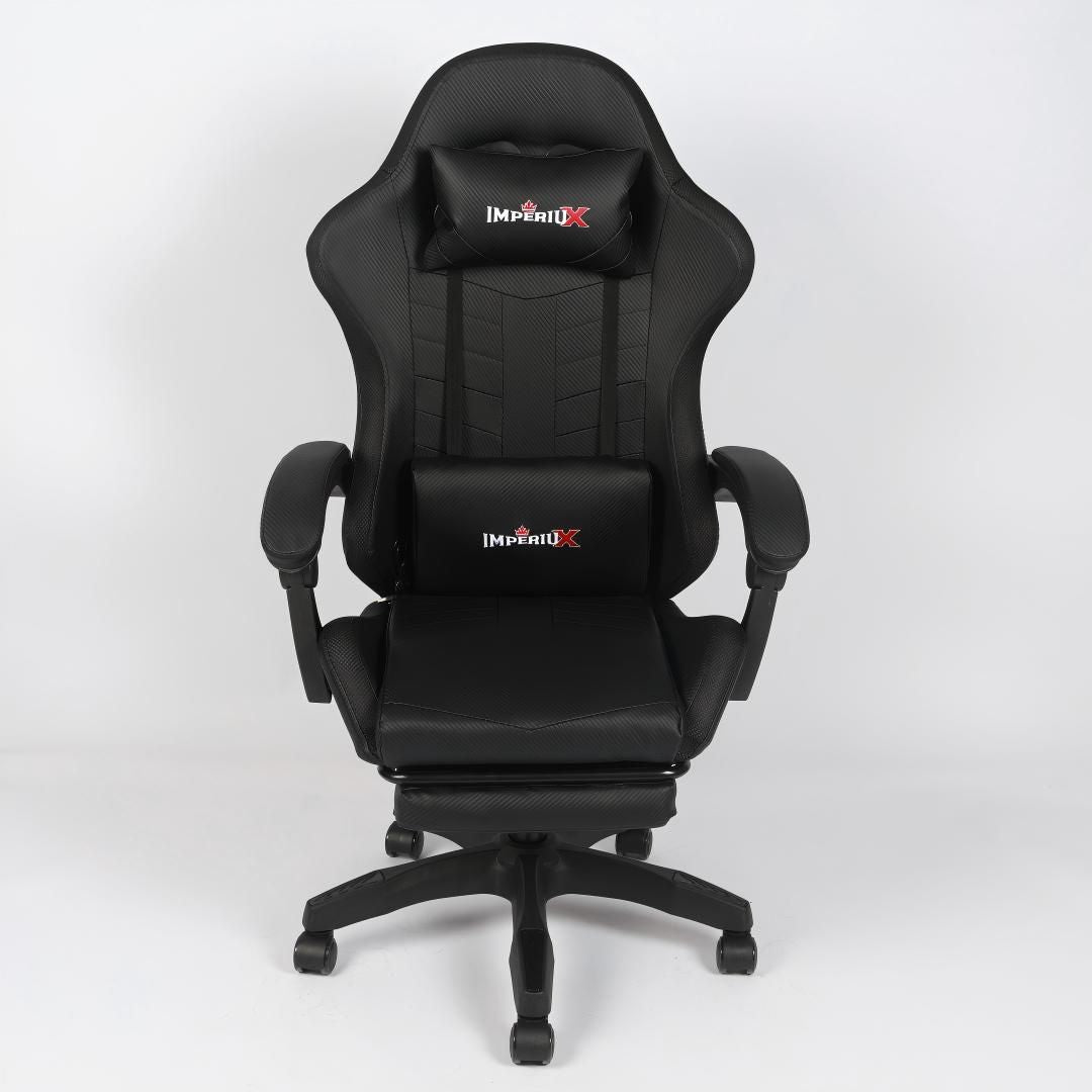 Silla Gamer Ares LED Azul Imperiux | RGB + Masajeador