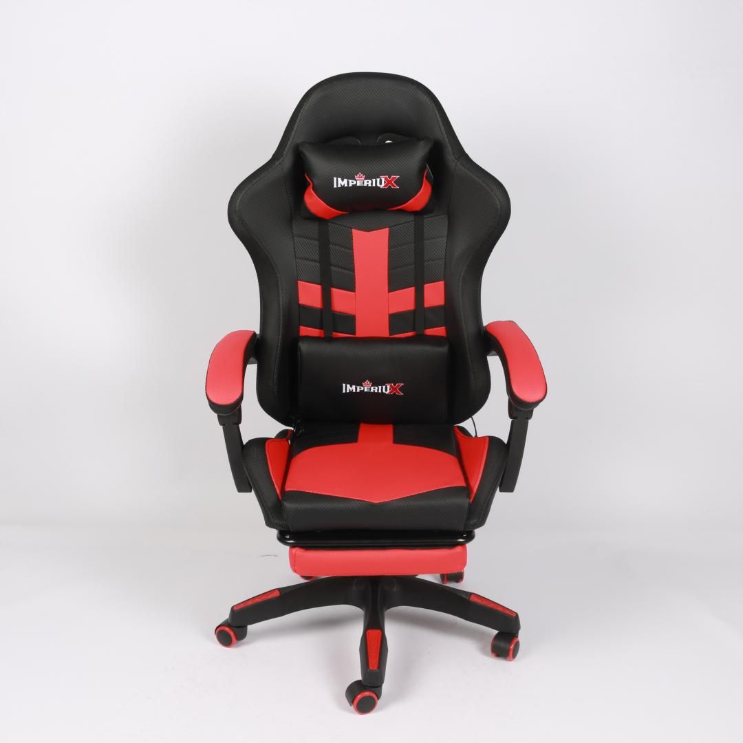 Silla Gamer Ares LED Azul Imperiux | RGB + Masajeador