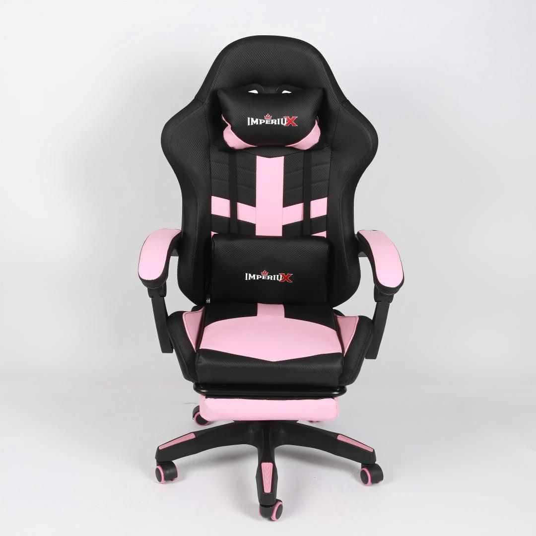 Silla Gamer Ares LED Azul Imperiux | RGB + Masajeador