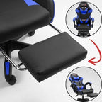Reposapiés extraíble silla gamer Imperiux azul