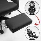 Masajeador USB silla gamer Imperiux blanca detalle