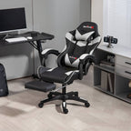 Con Masajeador USB silla gamer Imperiux blanca detalle