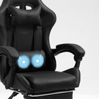 Masajeador USB integrado silla gamer Imperiux negra