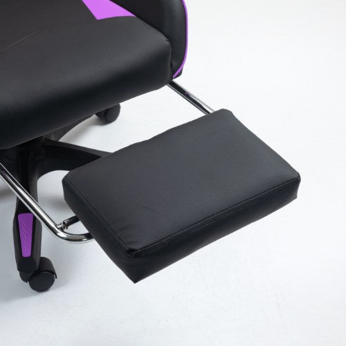 Silla Gamer Imperiux Azul con masajeador y reposapies.