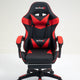 Silla Gamer Imperiux Roja con masajeador y reposapies.