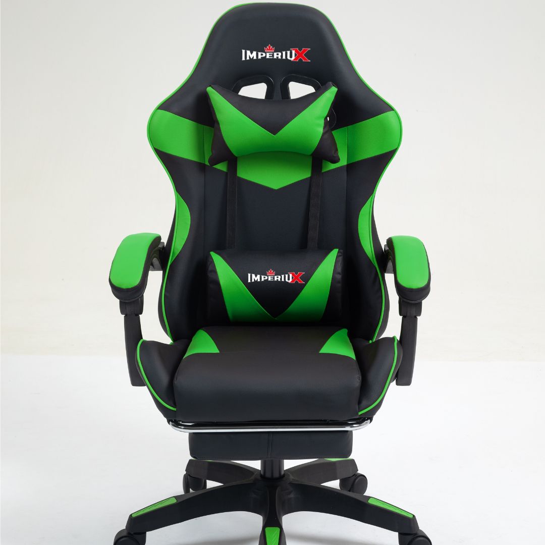 verde Reposapiés extraíble silla gamer Imperiux 