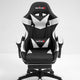 Silla Gamer Imperiux Blanca Ergonómica | Masajeador USB
