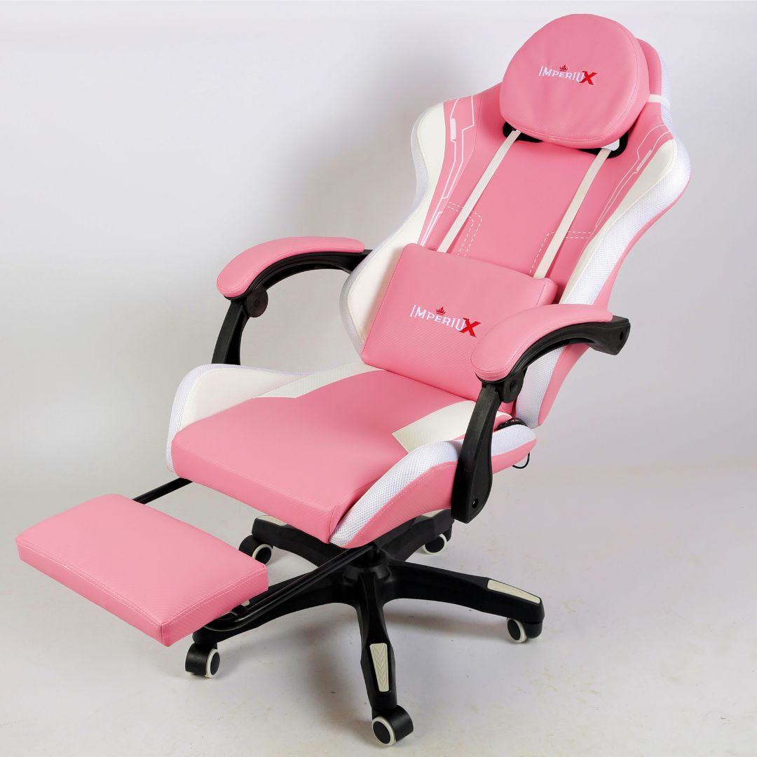 Silla Gamer Spark RGB Morada Imperiux | Bluetooth + Masajeador
